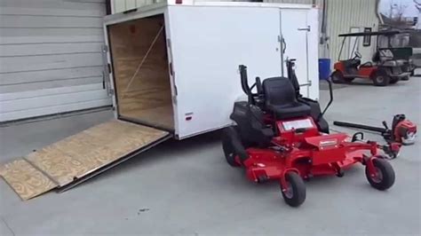 Snapper Pro S Xt Zero Turn Lawn Mower Enclosed Trailer