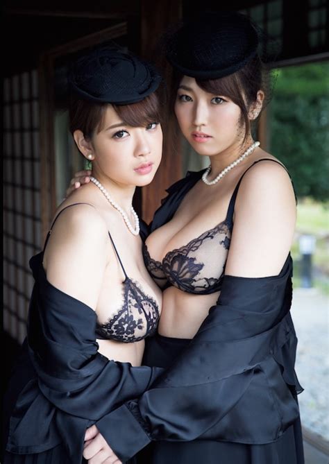 Av Idol Rion Appears In Stunning Nude Lesbian Photo Shoot With Newcomer