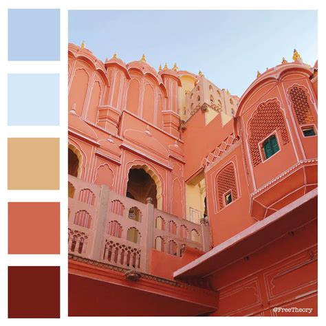 Jaipur India Color Palette — Free Theory