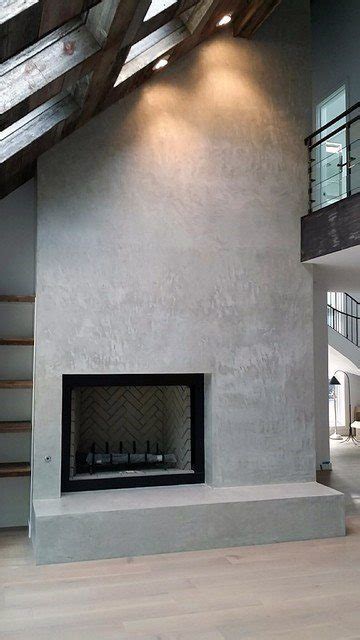 Top 60 Best Concrete Fireplace Designs Minimalistic Interior Ideas