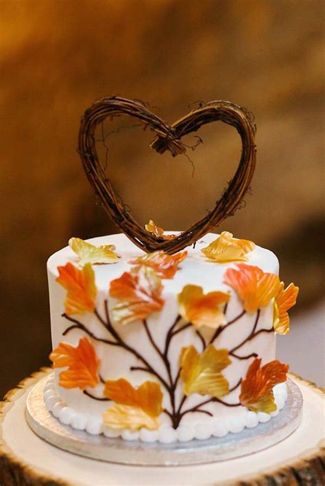 Fall Wedding Cakes That Wow Page Of Wedding Forward