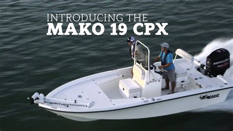 Mako Boats 2015 19 Cpx Inshore Boat Ultimate Coastal Predator All New For 2015 Youtube
