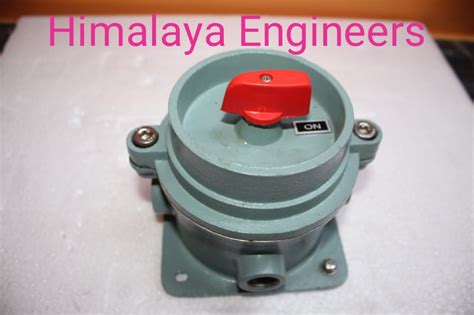 16 A 125 A Flameproof On Off Rotary Switch For Industrial Switch