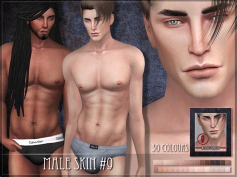 Sims 4 Ccs The Best Male Skin 09 By Remussirion