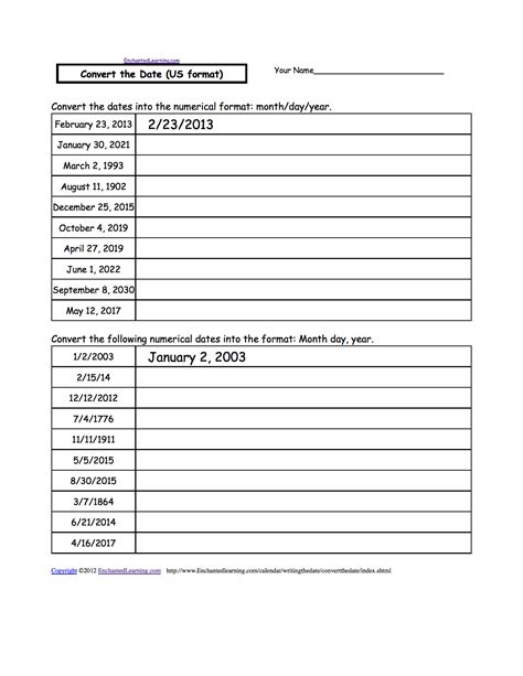 Writing A Date Us Format