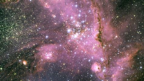 Download Wallpaper Stars Pink Light Galaxy Mac Imac 27 Hd