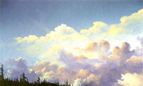 Lets Make A Painting Painting Clouds And Thunderheads With Jerry