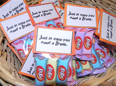 Small Daily T Tag Says Just In Case You Need A Break In Kitkat