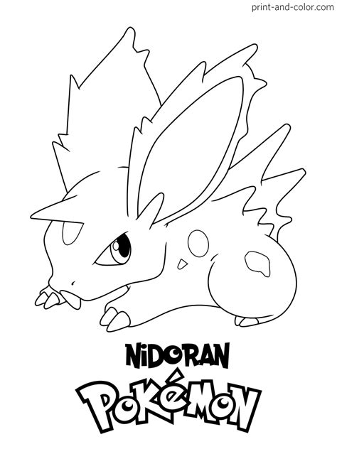 Download Pokemon coloring pages | Print and Color.com