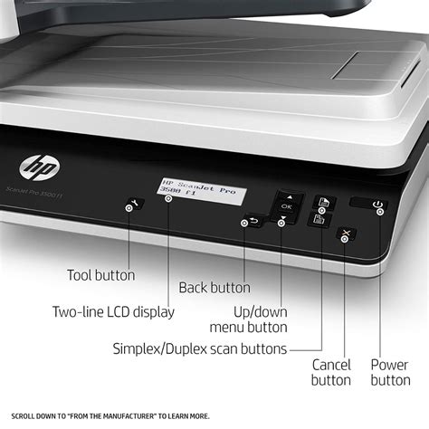 Hp Scanjet Pro F Flatbed Scanner Printers India