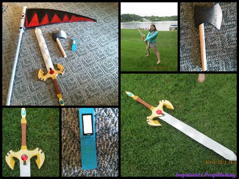 Cosplay Weaponary Props Wooden Sword Foam Sword Blade Etsy