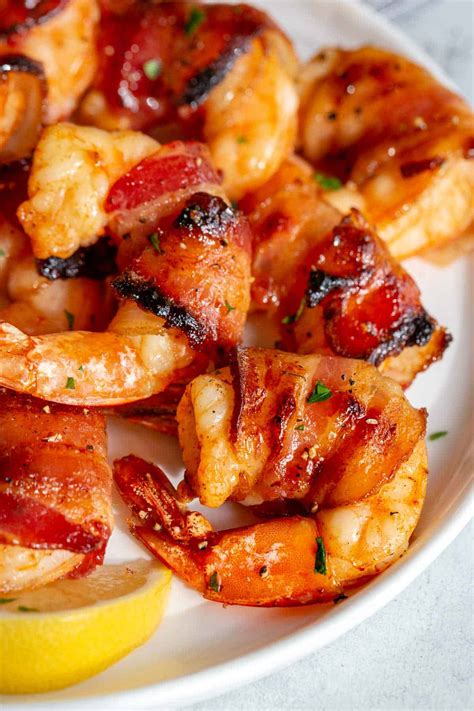 If your shrimp are smaller than the jumbo shrimp called for below, it may take. Bacon Wrapped Shrimp Recipe | Jessica Gavin