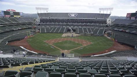 Coliseum Conversion Time Lapse Video Athletics To Raiders 10513