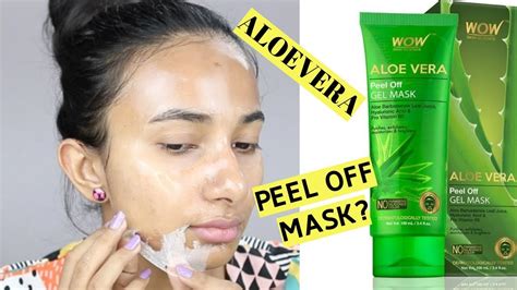 Best Aloe Vera Uses Aloe Vera Gel Peel Off Face Mask For Bright