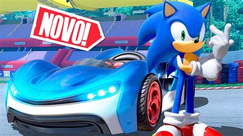 O Novo Jogo De Corrida Do Sonic Team Sonic Racing O Início