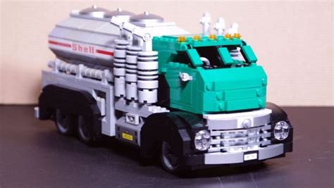 Coe Gas Truck Lego Truck Lego Cars Lego Models