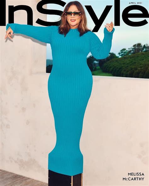 Diary Of A Clotheshorse Melissa Mccarthy Covers Instyle Us April 2021