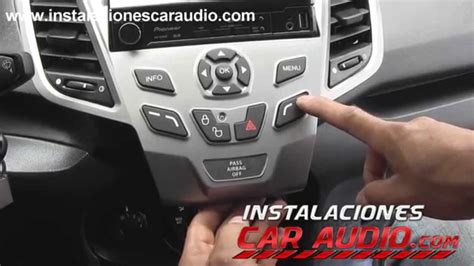 Instalación Radio En Ford Fiesta 2012 Reeemplazo Consola Metra Youtube