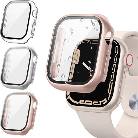 Tensea 3pack For Apple Watch Screen Protector Case Series