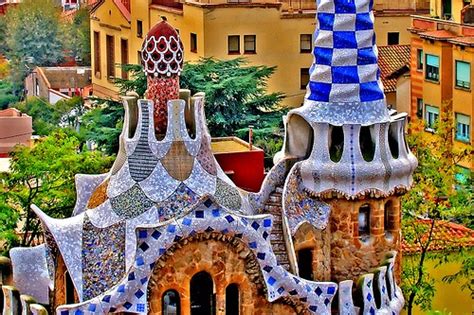 Barcelona Memory Of Antonio Gaudi Art Kaleidoscope