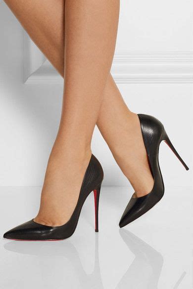 Black So Kate 120 Leather Pumps Christian Louboutin Heels Christian Louboutin So Kate High