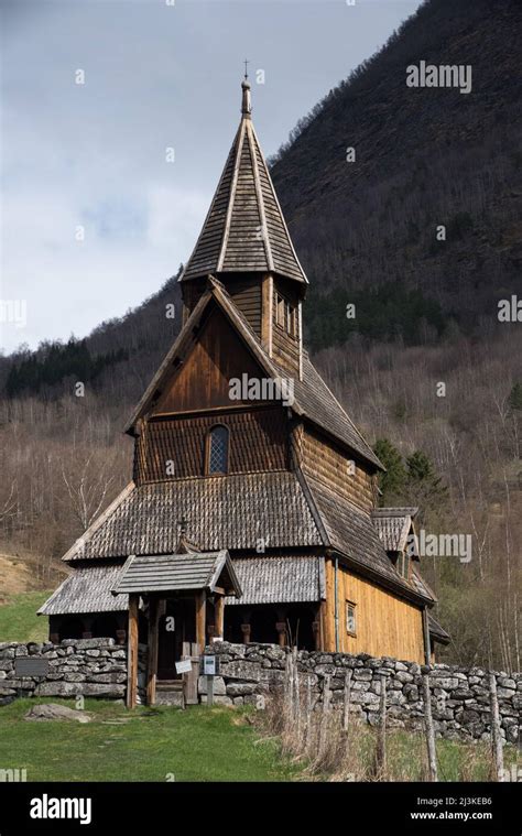 Urnes Stave Church Was Constructed Around 1100 As A Rural Single Nave