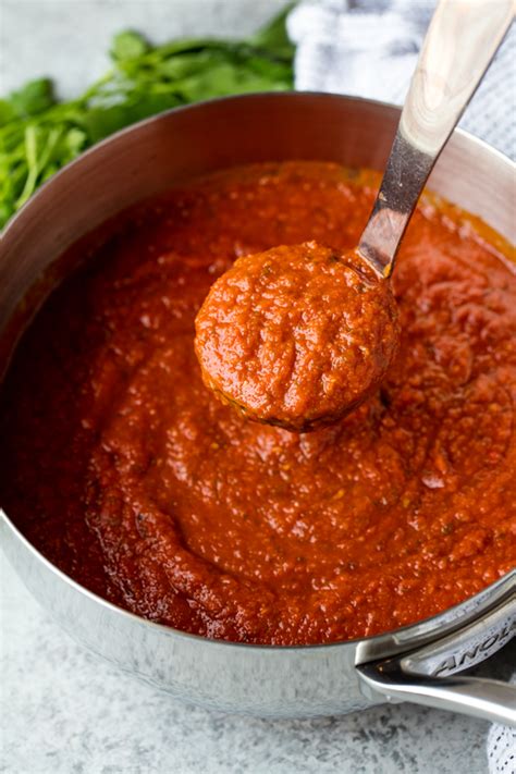 homemade spaghetti sauce is so full of flavor and it s easy to make it in large… homemade