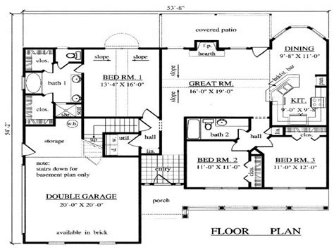 1500 Square Feet House Plans 1500 Square Feet 2 Bedroom