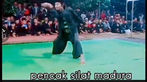 Seni Beladiri Madura Pencak Silat Youtube