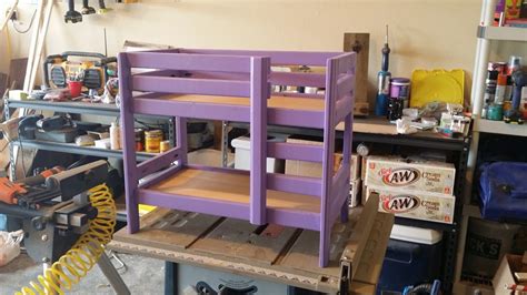ana white american girl doll bunk bed diy projects