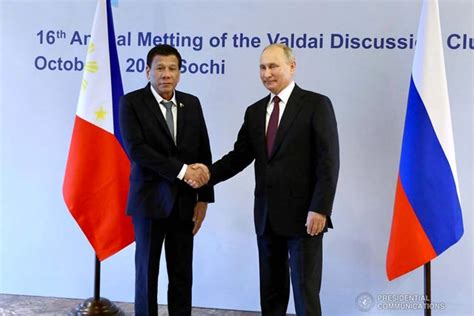 The presidency of rodrigo duterte began at noon on june 30, 2016 following his inauguration as the 16th president of the philippines, succeeding benigno aquino iii. Putin ready to support Duterte in fight against terrorism ...