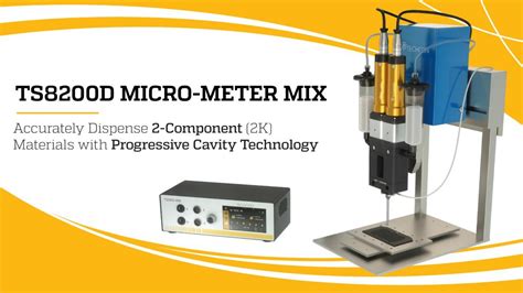 Accurately Dispense Two Component 2k Material With Micro Meter Mix