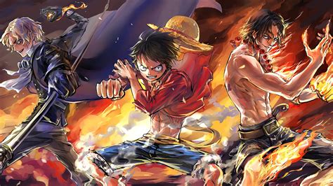 Luffy ace sabo wallpapers wallpaper cave. One Piece Luffy Ace Sabo