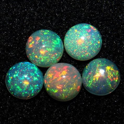 5 Pieces Opal Natural Opal Opal Lot Opal Cabochon Welo Fire Etsy