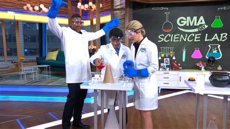 Video Gma Day Hosts Get Schooled In Science Fair Showdown With The 2018 Top Young Scientist