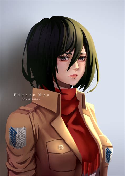 Artstation Mikasa Ackerman From Attack On Titan