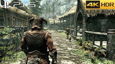 The Elder Scrolls V Skyrim Special Edition Ps5 4k 60fps Hdr Gameplay
