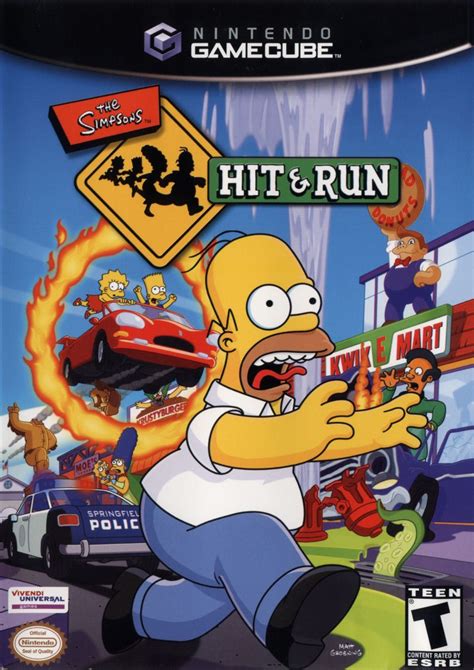 The Simpsons Hit And Run Gamecube Retrogameage