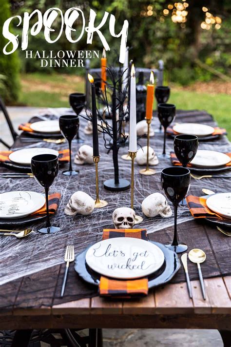 20 Hauntingly Beautiful Table Centerpiece Ideas For Halloween Adult