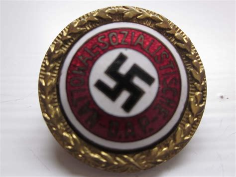 NSDAP Goldenes Parteiabzeichen.