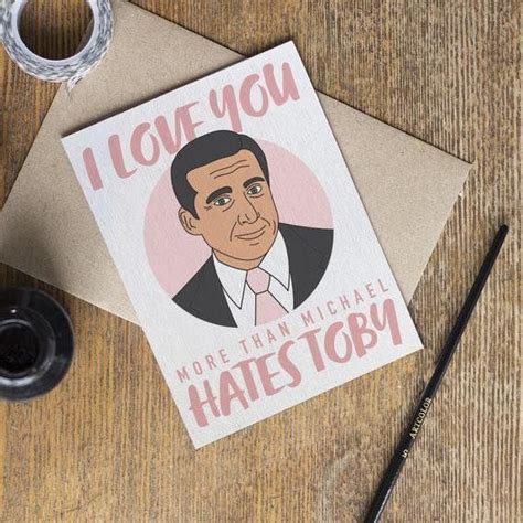 Funny The Office Valentines Day Cards For The Jim To Your Pam