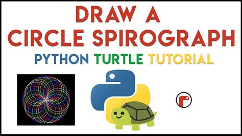 Python Turtle Circle Spirograph Tutorial Youtube