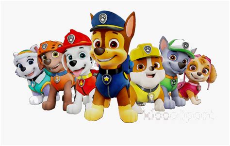 Paw Patrol Clipart Dog Television Show Characters Kids Paw Patrol