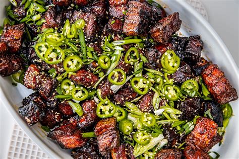 Asian Sticky Pork Belly Burnt Endstemps Too Thermoworks