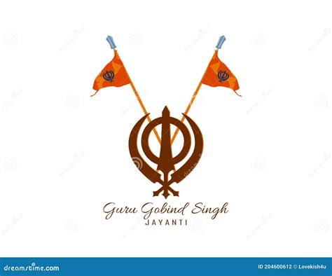 Vector Illustration Of Happy Guru Gobind Singh Jayanti Festival CartoonDealer Com