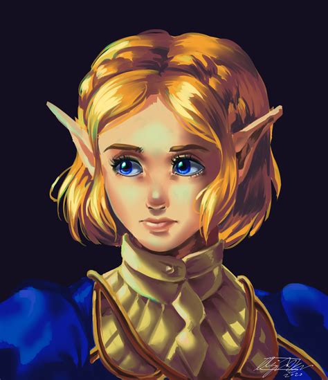 Zelda Botw 2 Hairstyle Naidee Chi Artist On Twitter What Really