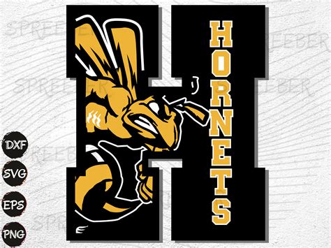 Hornet Logo Svg Hornets Svg Football Svg Hornets T Shirt Etsy Singapore
