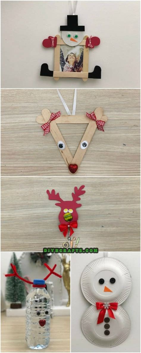 5 Easy To Do Christmas Crafts Out Of Ordinary Supplies DIY Crafts