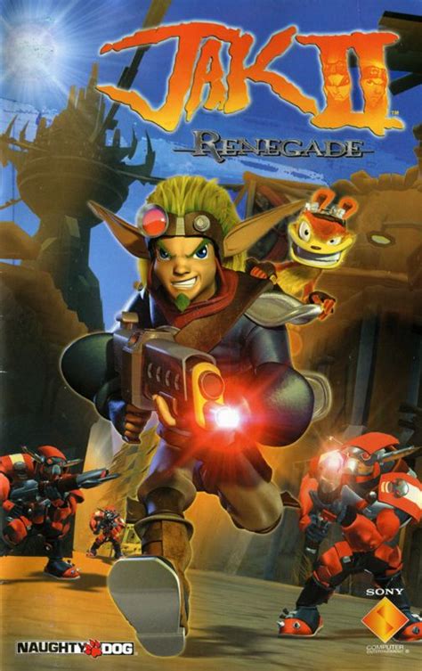 Jak Ii 2003 Playstation 2 Box Cover Art Mobygames