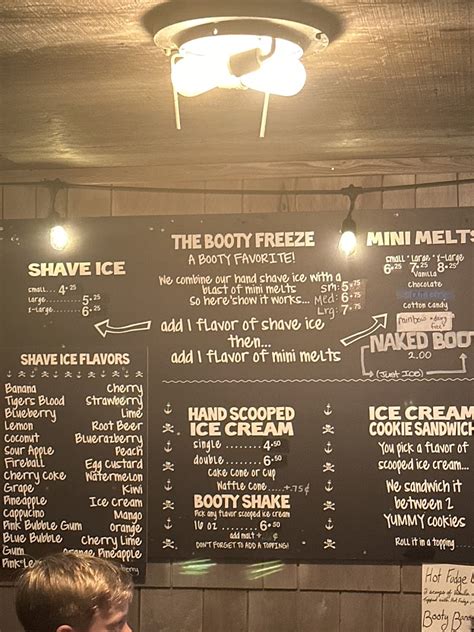 Booty Treats Ice Cream And Shave Ice Gluten Free Nags Head 2024